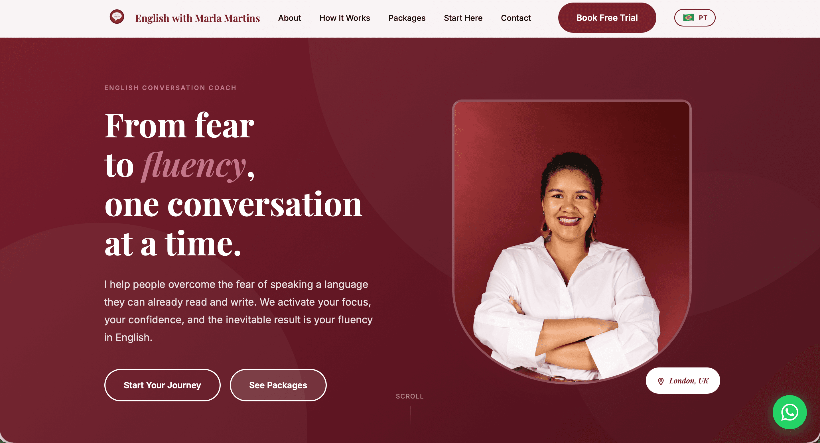 Marla Martins's website