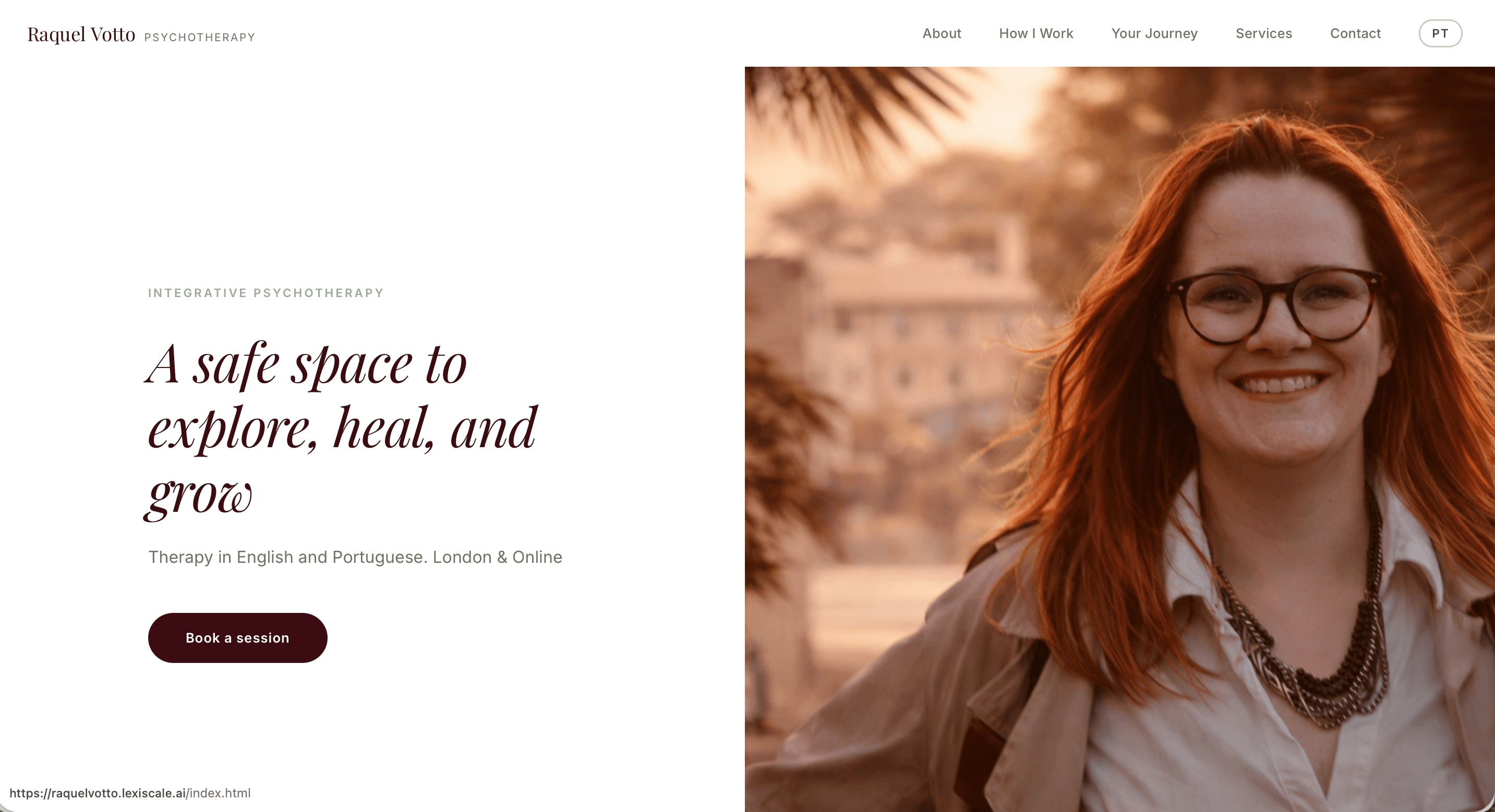 Raquel Votto's website
