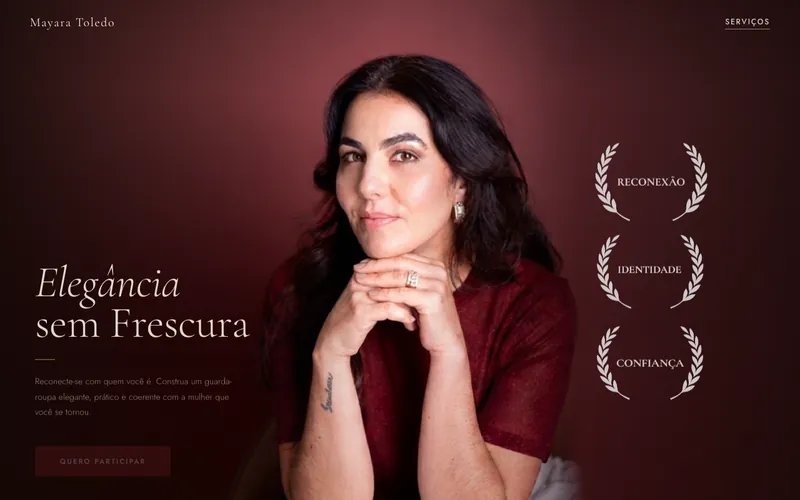 Mayara Toledo's website